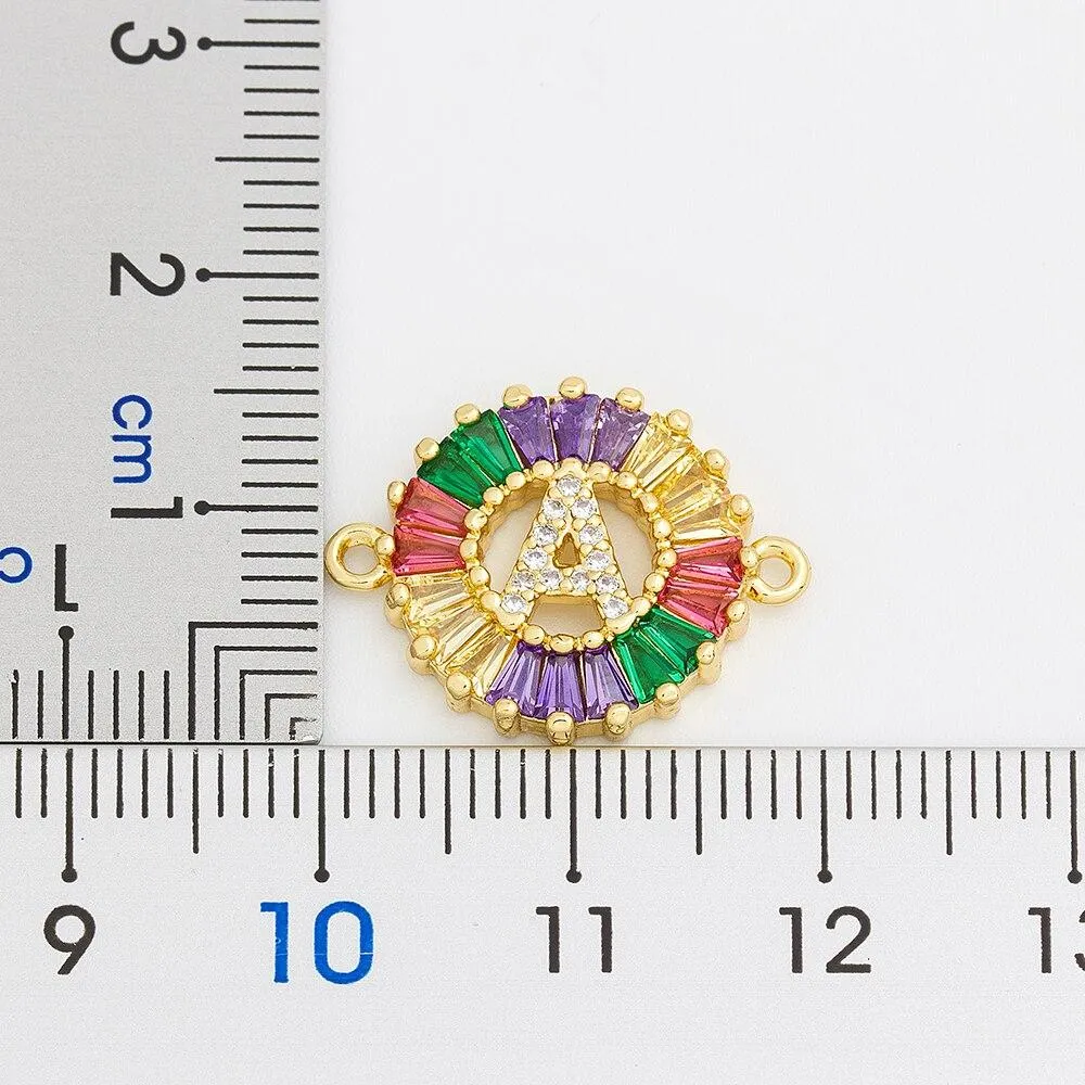 Women colourful Letter Charm Adjustable Bracelets
