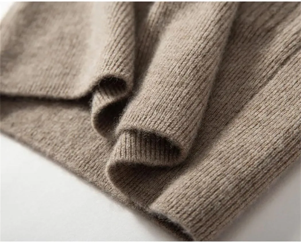 Women's 100%Wool Knitted Cropped Tanks Solid Color Basic Cami Spaghetti Strap Camisole Female Vest