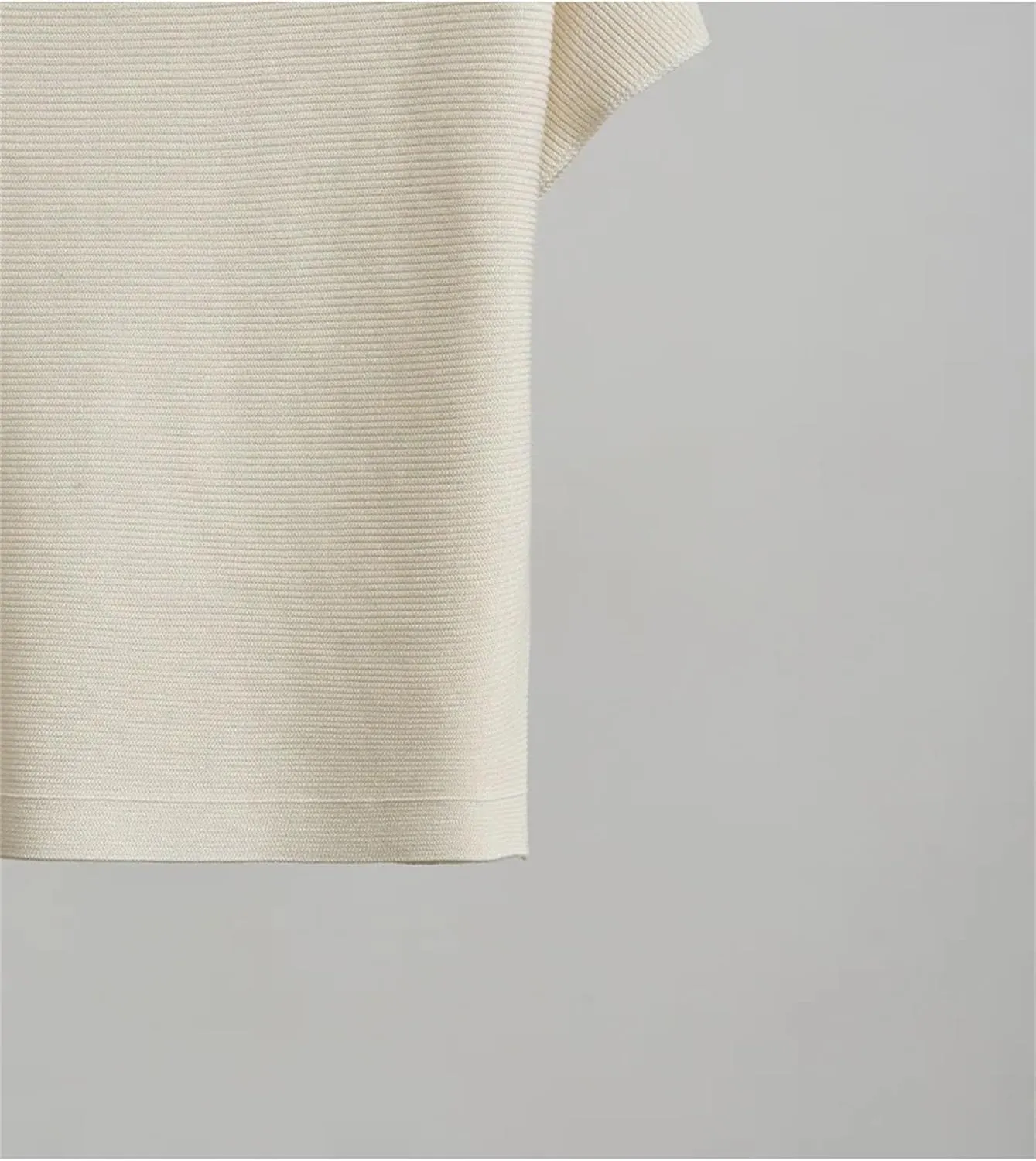 Women's Summer Knitted T-Shirts Short Sleeved Loose T Shirt Tops Silk Satin Camisole Tank Tops
