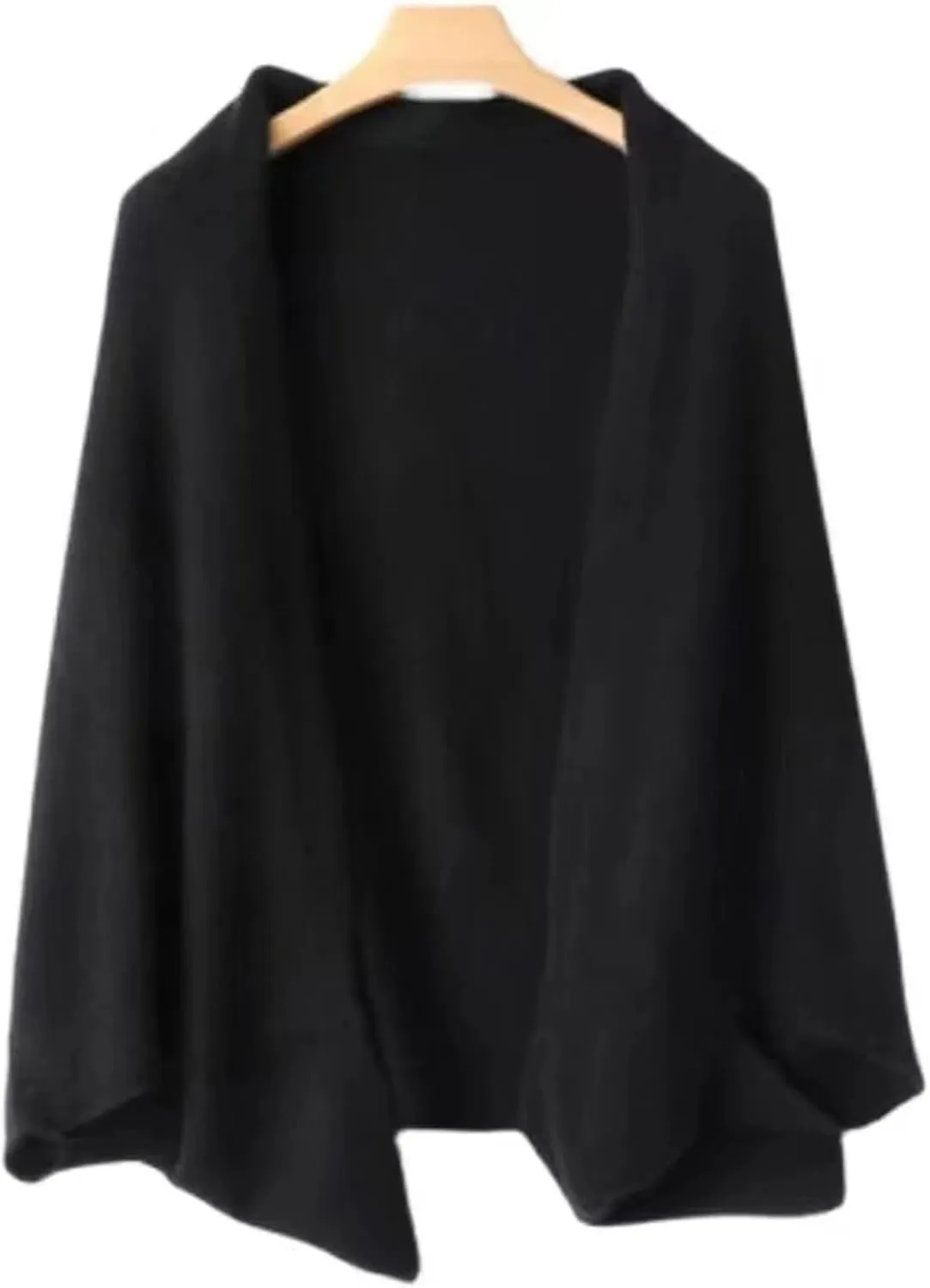Wool Women's Knitted Shawl Scarf Soft Warm Knitwear Cardigan Cloak Wraps Shoulder Neck Protect Pashmina Scarves