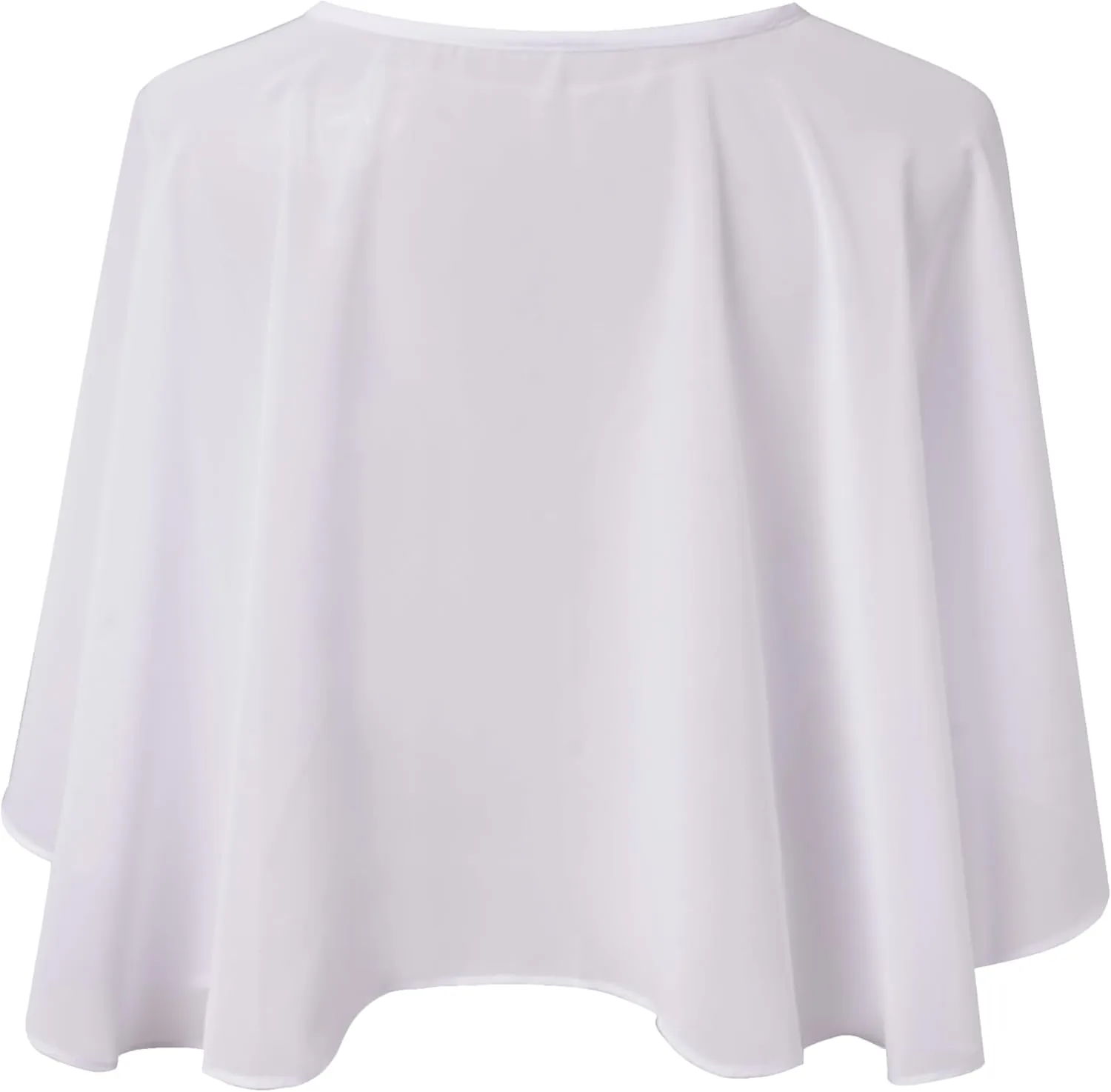 WOWBRIDAL Womens Shawls and Wraps for Evening Dress Chiffon Shawl Cape Wedding Guest Bridesmaid Capelets Scarves