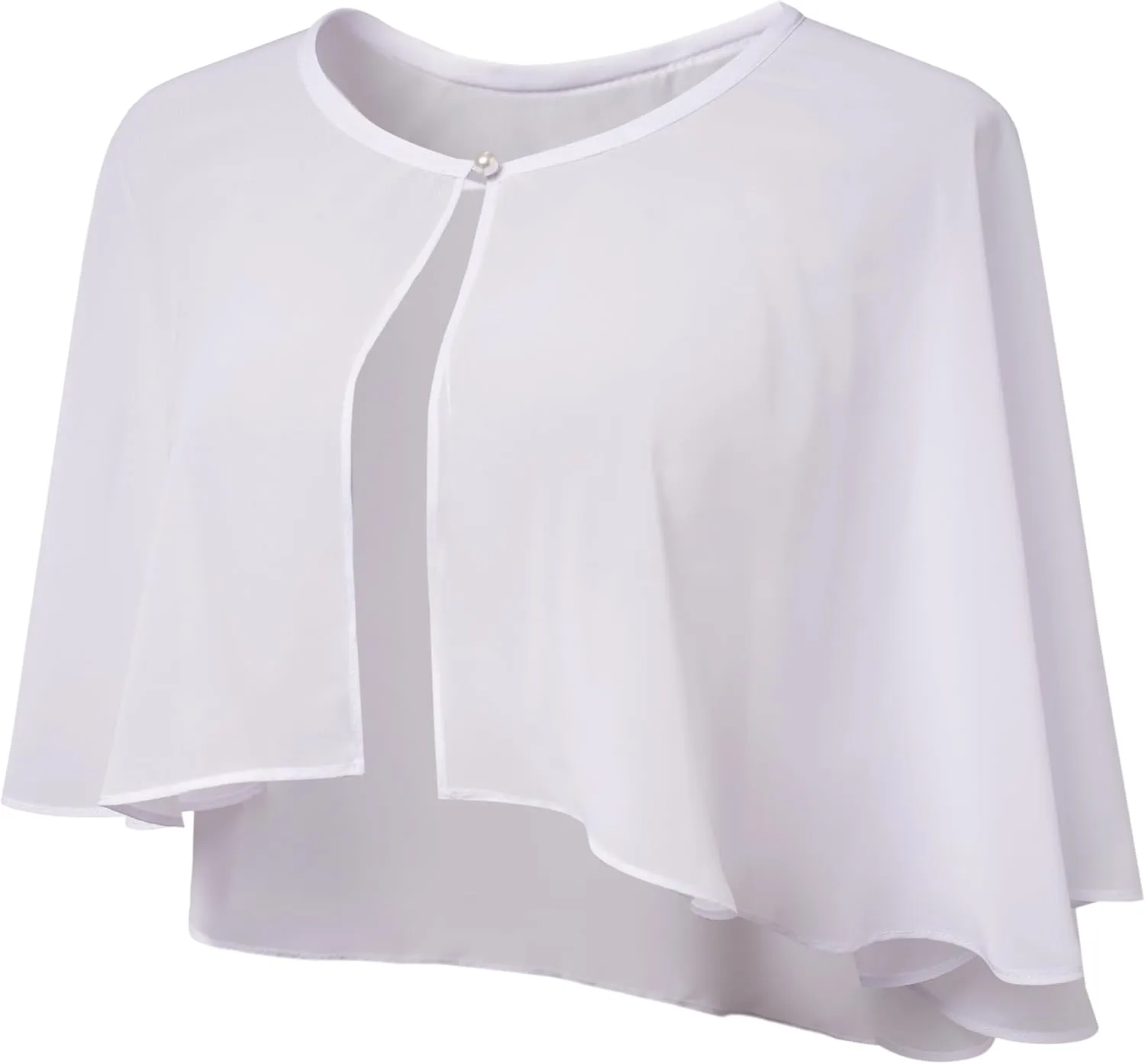 WOWBRIDAL Womens Shawls and Wraps for Evening Dress Chiffon Shawl Cape Wedding Guest Bridesmaid Capelets Scarves
